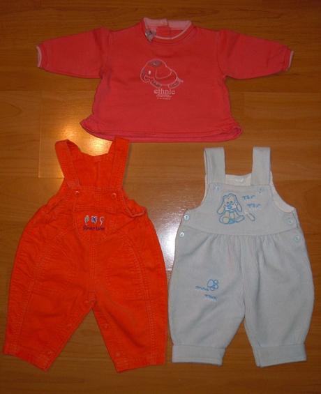 Balík oblečení - vel.62,68, 50–62