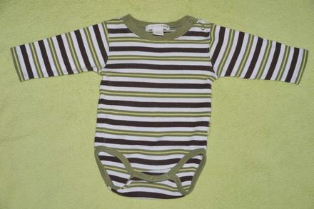 Body se zelenymi a hnedymi prouzky, h&m,62