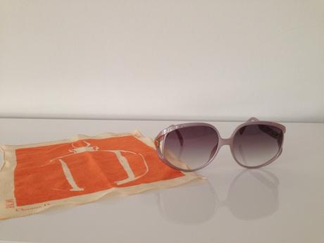 Oversize slunecny bryle christian dior+satek, dior