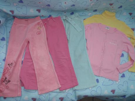 Balíček oblečení pro holčičku, vel. 116, 104–116