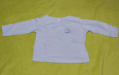 Blede modry bavlneny kabatek, 68