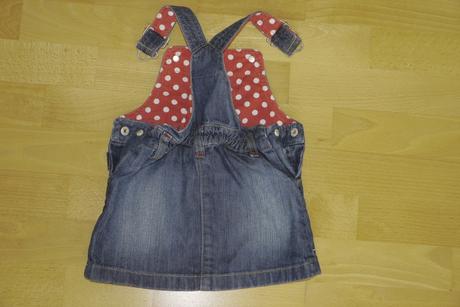 Dzinova sukynka, h&m,68