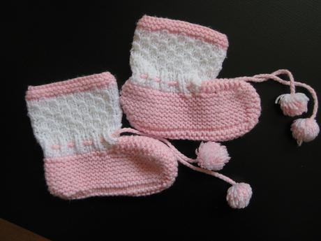 Pletené bačkůrky, capáčky, 18