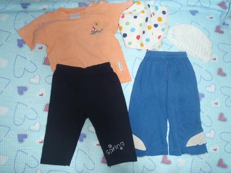 Balíček oblečení pro holčičku, vel. 80, 68–80